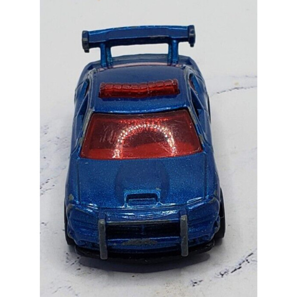 Hot Wheels 2016 Police Pursuit Dodge Charger Drift Blue Highway Patrol Car - Picture 2 of 6